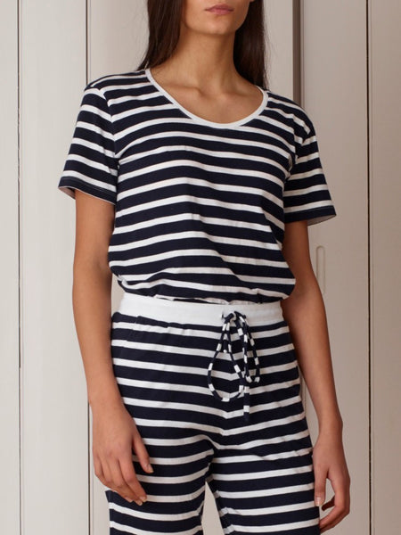 Kowtow - Organic Cotton Striped Scoop Tee