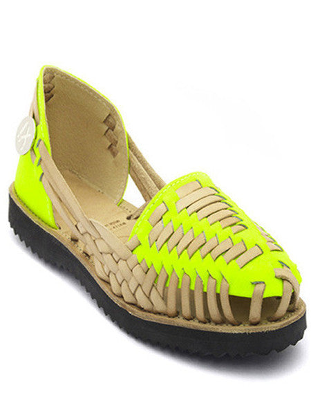 iXstyle - Water for Children Leather Sandal - Neon