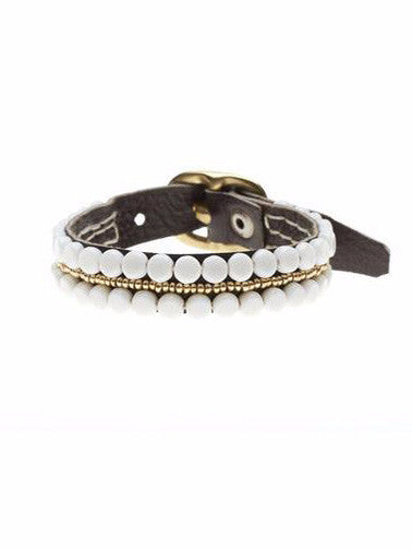 Sidai Leather Buckle Bracelet