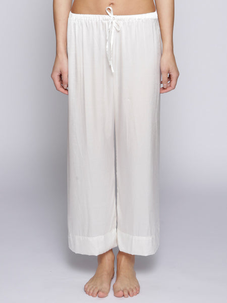 Cloe Cassandro - Silk Trousers - White