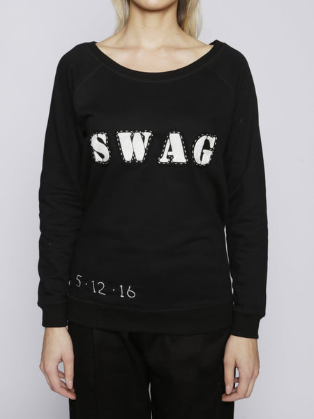 Ethical Collection x Fine Cell Work - SWAG Jumper - Black