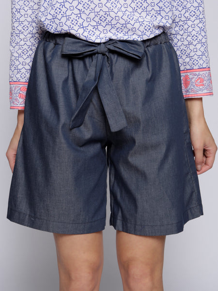 Beaumont Organic - Tabby Shorts - Navy Denim