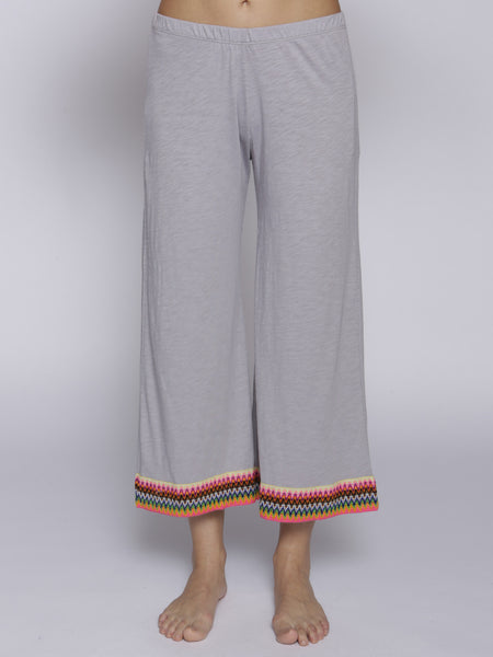 Pitusa Mini Crop Pant - Grey