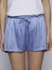 Cloe Cassandro - Silk Shorts - Blue