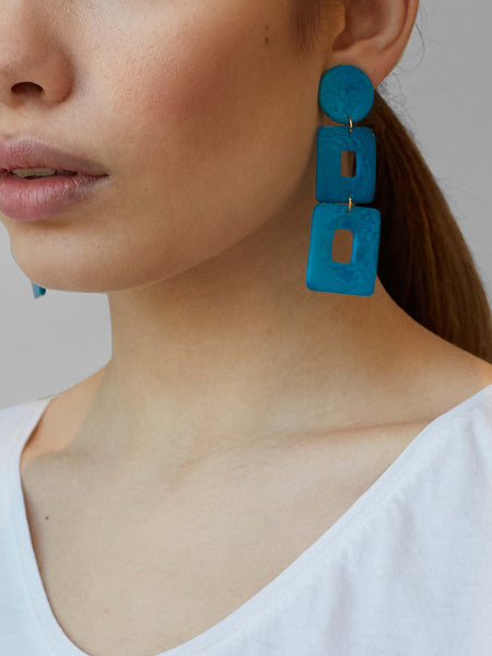 Shicato - Ricarda Earrings - Turquoise