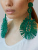 Shicato - Fan Earrings - Green