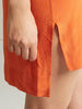 Malih Shirt Dress - Flame Orange