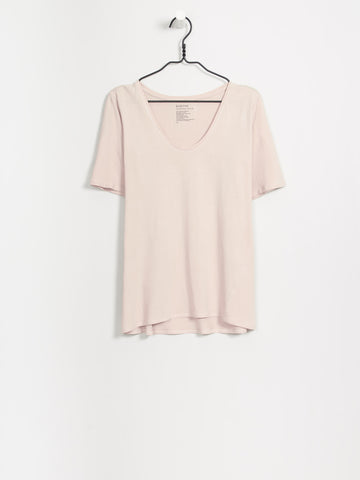 Kowtow - Organic Cotton V T-shirt - Blush