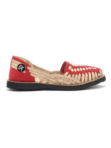 iXstyle  -Water for Children - Leather Huarache Sandal - Red