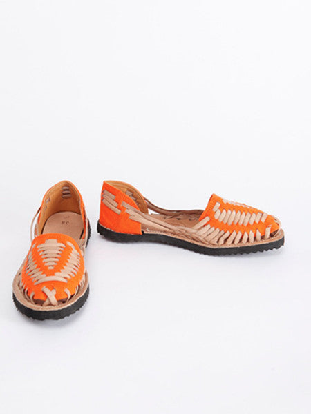 iX style - Huarache Sandal - Orange