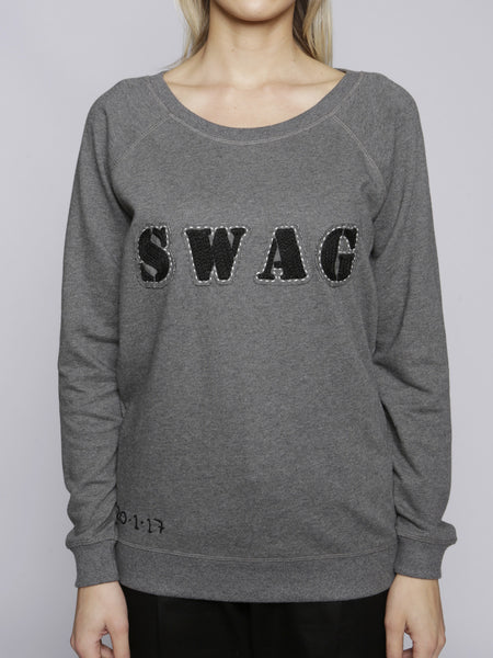 Ethical Collection x Fine Cell Work - SWAG Jumper - Grey